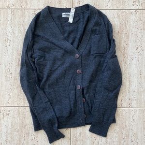 NWT madewell wallace grey cardigan size medium